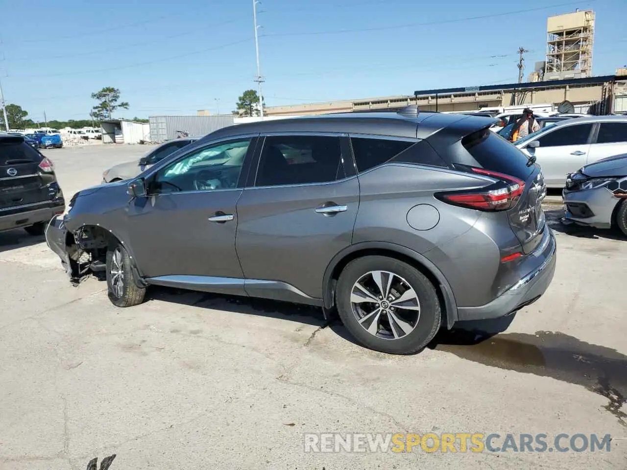 2 Photograph of a damaged car 5N1AZ2MJ1KN130038 NISSAN MURANO 2019