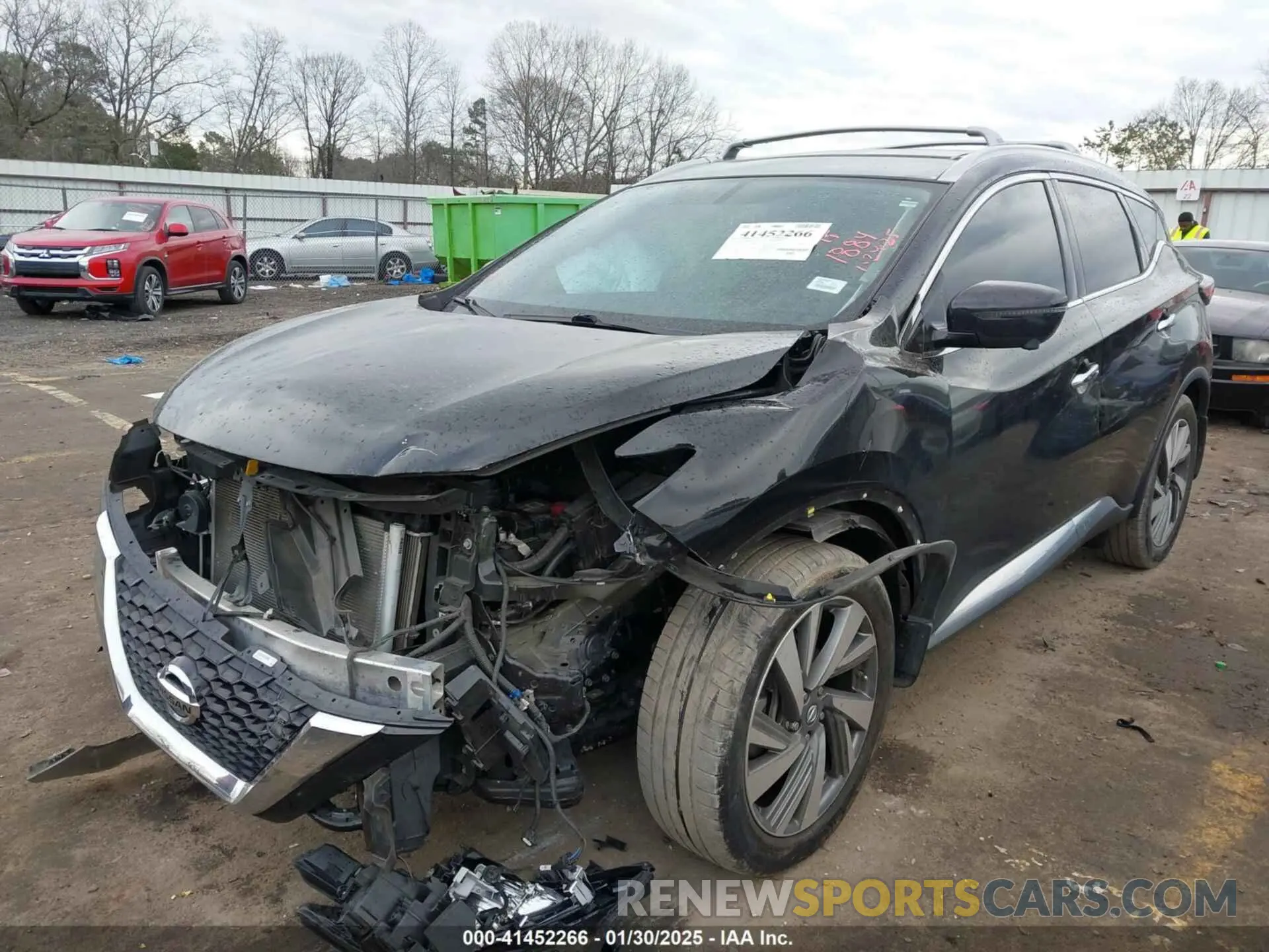 2 Photograph of a damaged car 5N1AZ2MJ1KN131884 NISSAN MURANO 2019