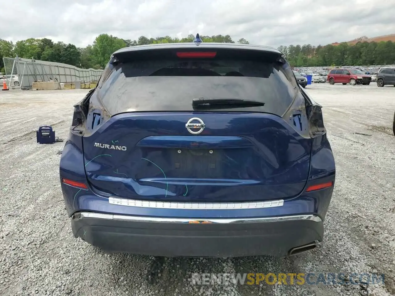 6 Photograph of a damaged car 5N1AZ2MJ1KN145901 NISSAN MURANO 2019