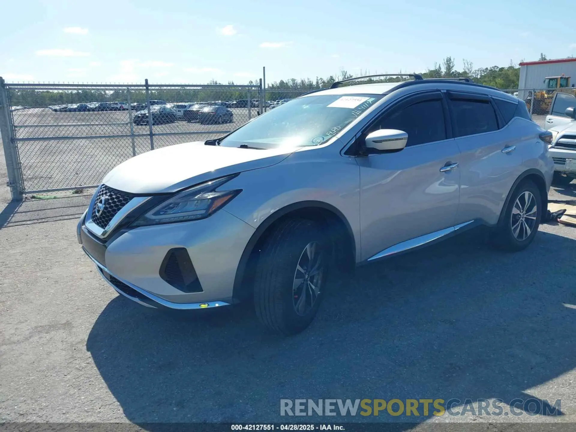 2 Photograph of a damaged car 5N1AZ2MJ1KN154114 NISSAN MURANO 2019