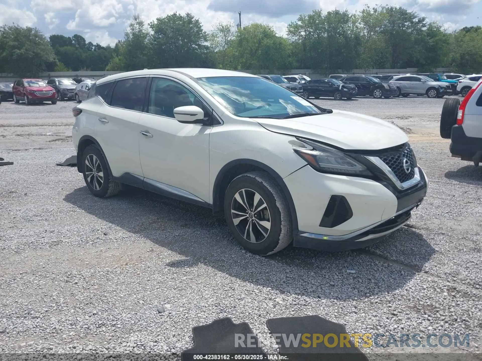 1 Photograph of a damaged car 5N1AZ2MJ2KN135006 NISSAN MURANO 2019