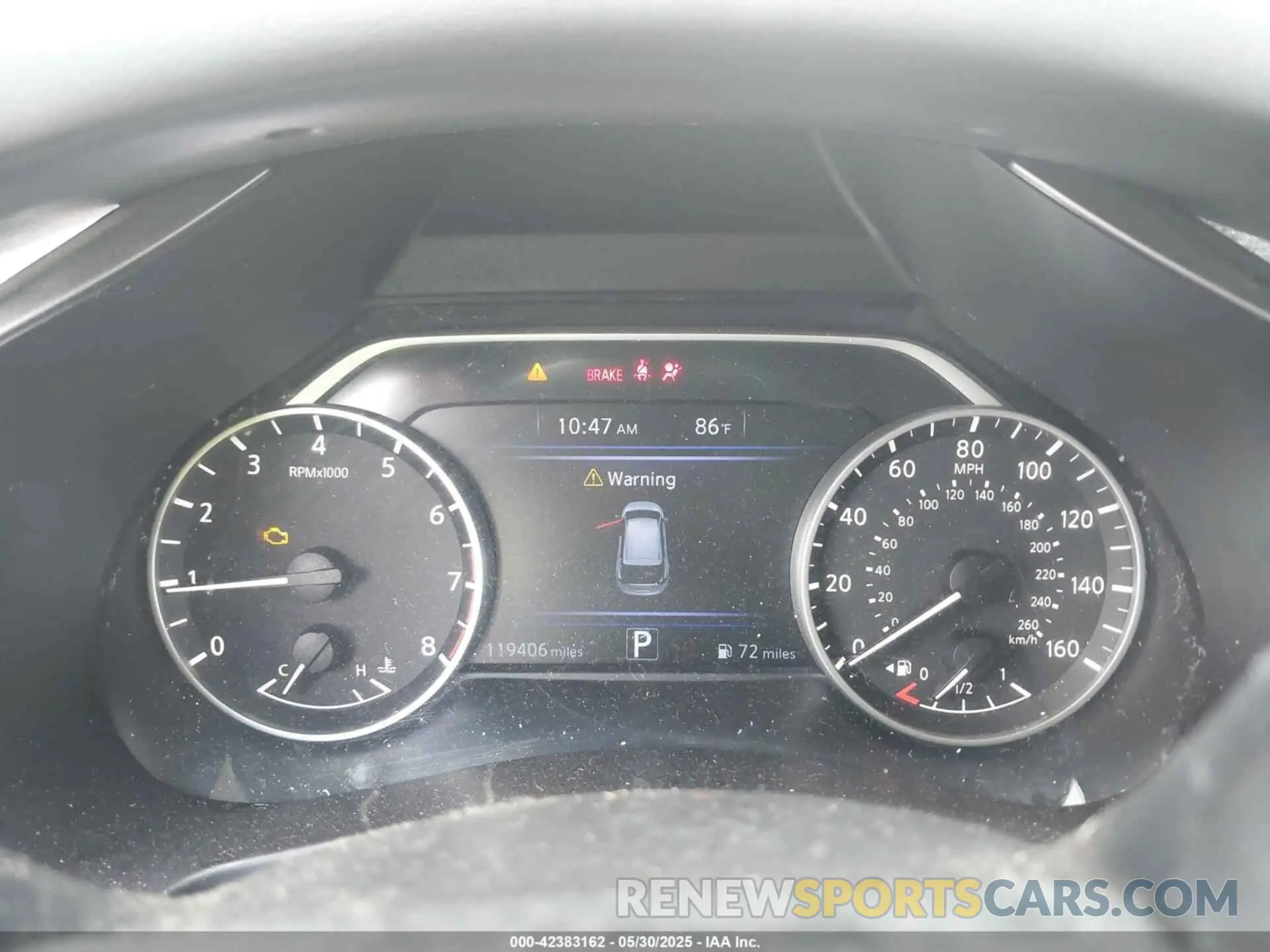 7 Photograph of a damaged car 5N1AZ2MJ2KN135006 NISSAN MURANO 2019