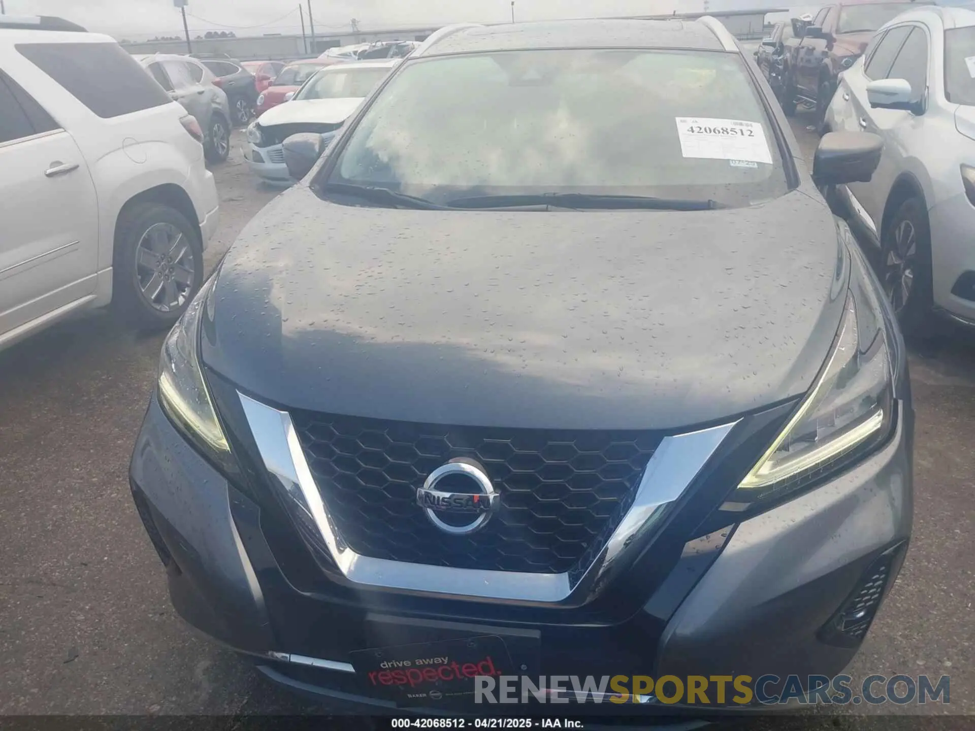13 Photograph of a damaged car 5N1AZ2MJ2KN140352 NISSAN MURANO 2019