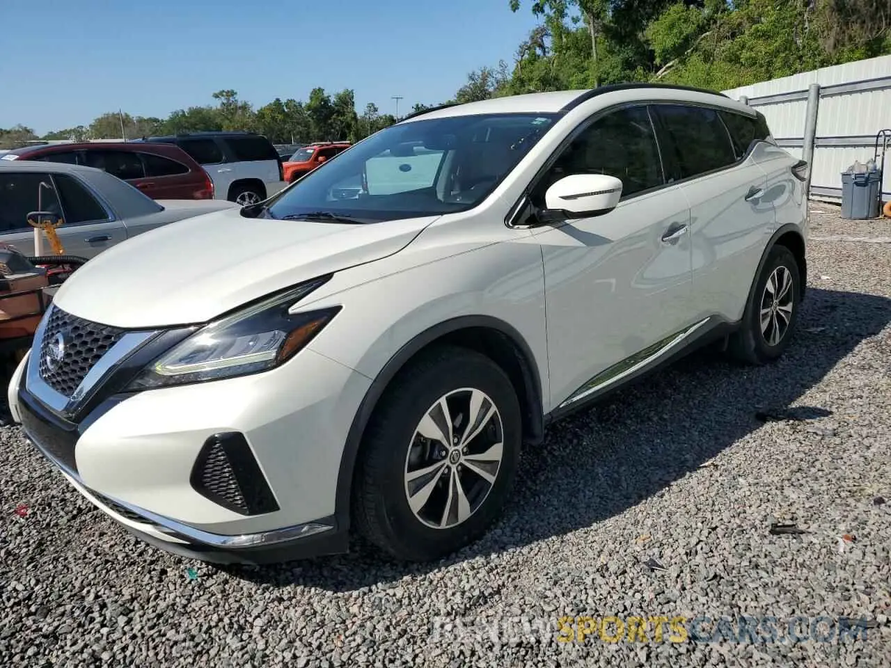 1 Photograph of a damaged car 5N1AZ2MJ3KN108770 NISSAN MURANO 2019