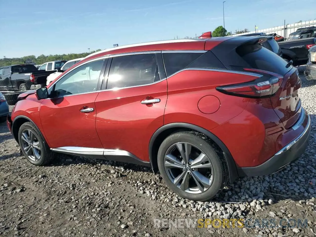 2 Photograph of a damaged car 5N1AZ2MJ3KN152915 NISSAN MURANO 2019