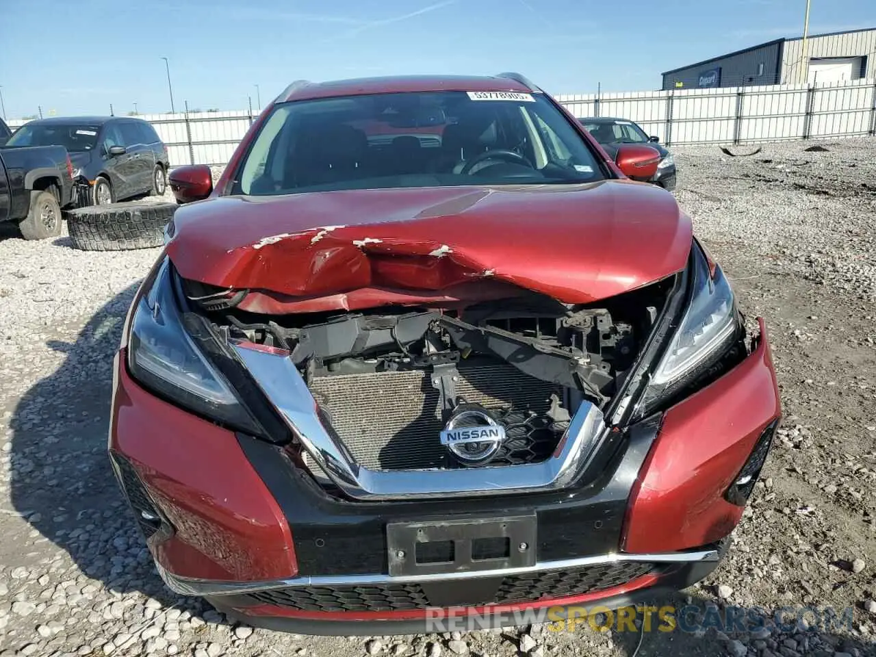 5 Photograph of a damaged car 5N1AZ2MJ3KN152915 NISSAN MURANO 2019
