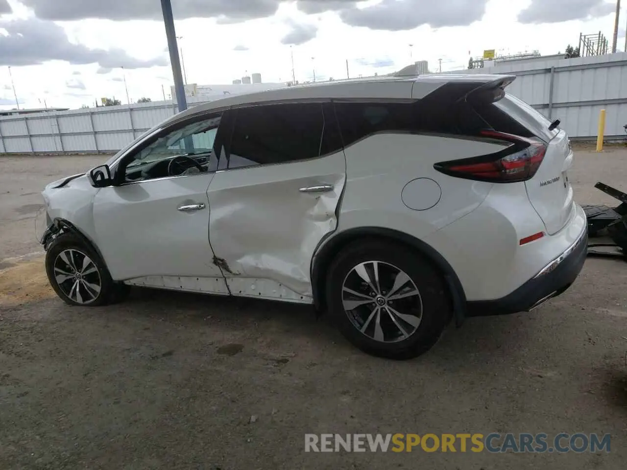 2 Photograph of a damaged car 5N1AZ2MJ4KN119518 NISSAN MURANO 2019