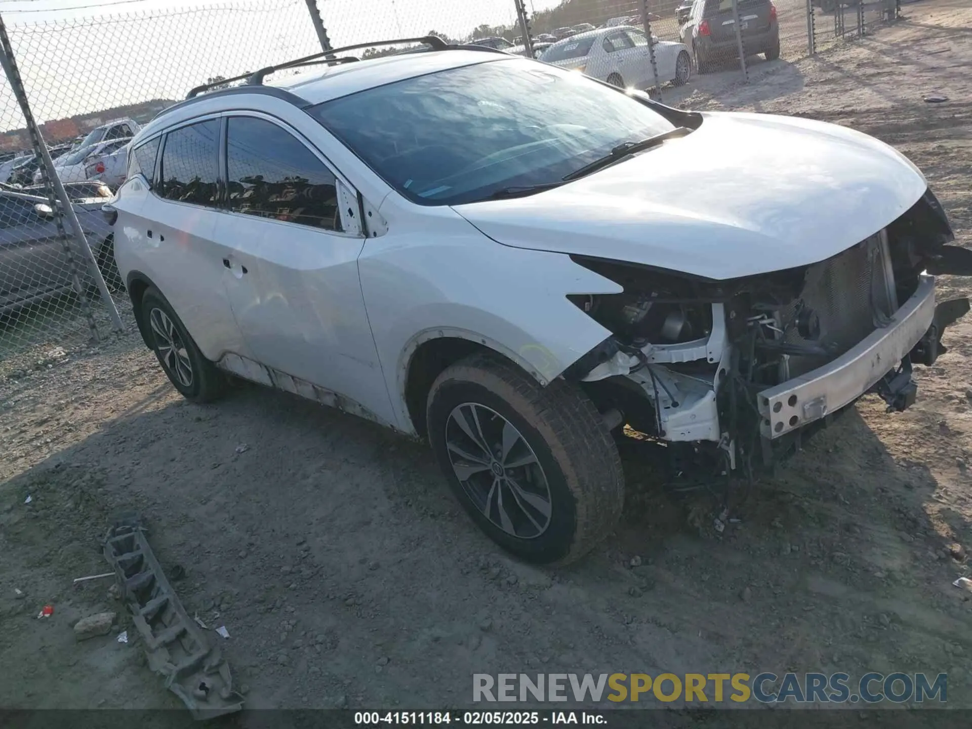 1 Photograph of a damaged car 5N1AZ2MJ4KN132768 NISSAN MURANO 2019
