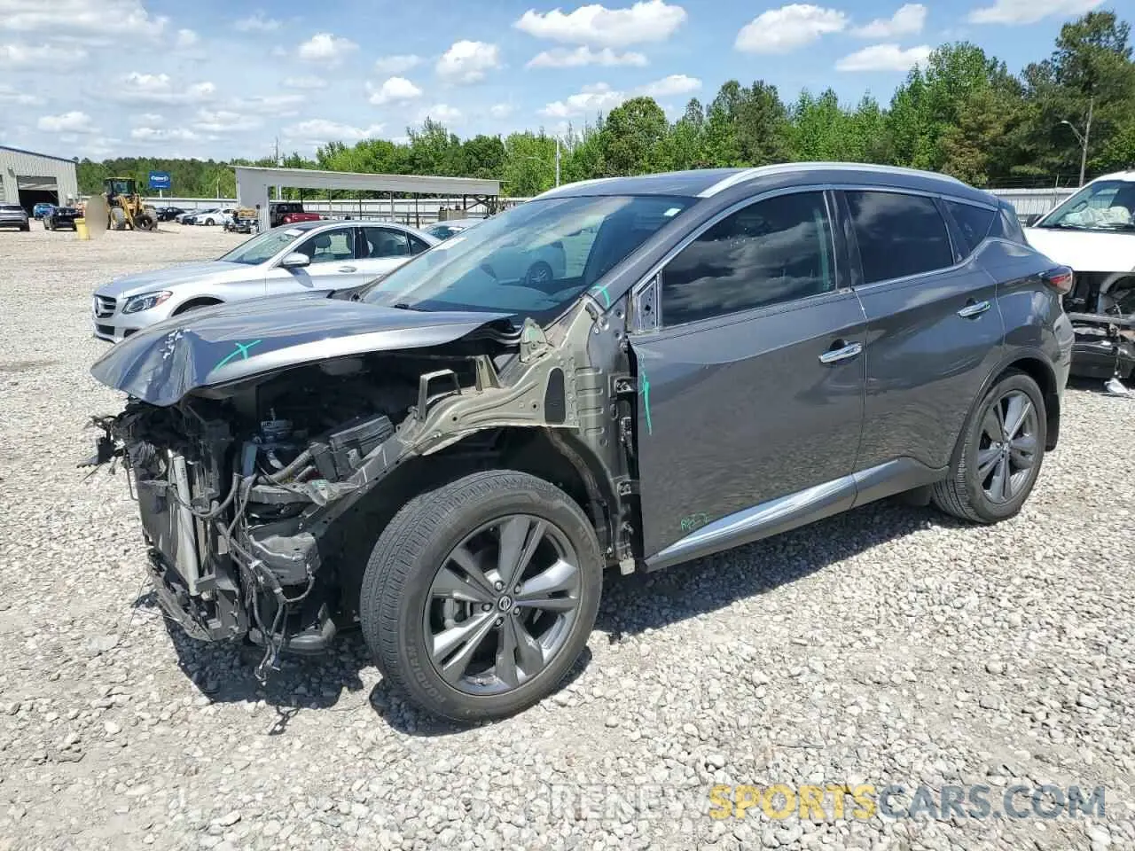 1 Photograph of a damaged car 5N1AZ2MJ5KN102923 NISSAN MURANO 2019