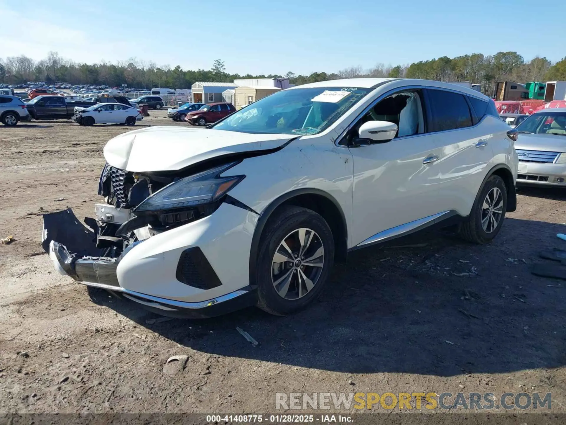 2 Photograph of a damaged car 5N1AZ2MJ5KN110102 NISSAN MURANO 2019