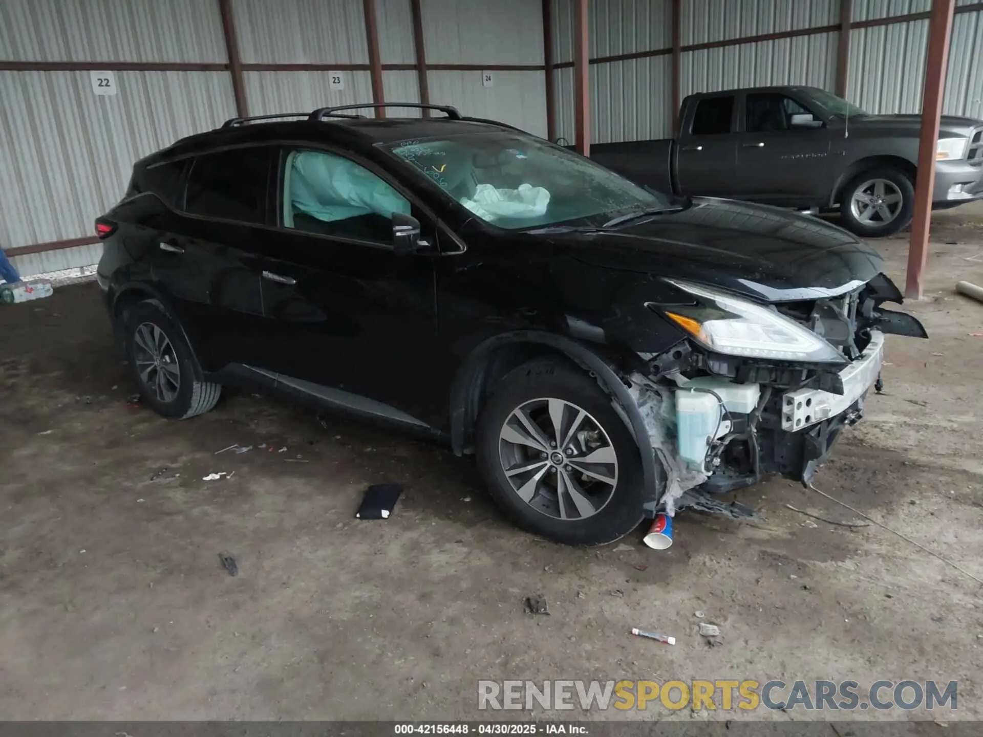 1 Photograph of a damaged car 5N1AZ2MJ5KN129152 NISSAN MURANO 2019