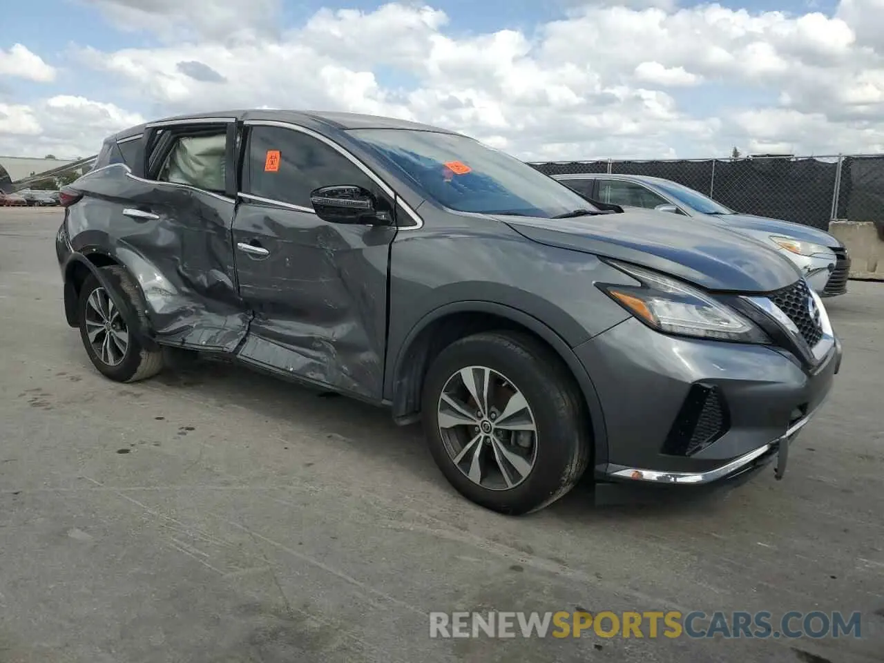 4 Photograph of a damaged car 5N1AZ2MJ5KN134416 NISSAN MURANO 2019