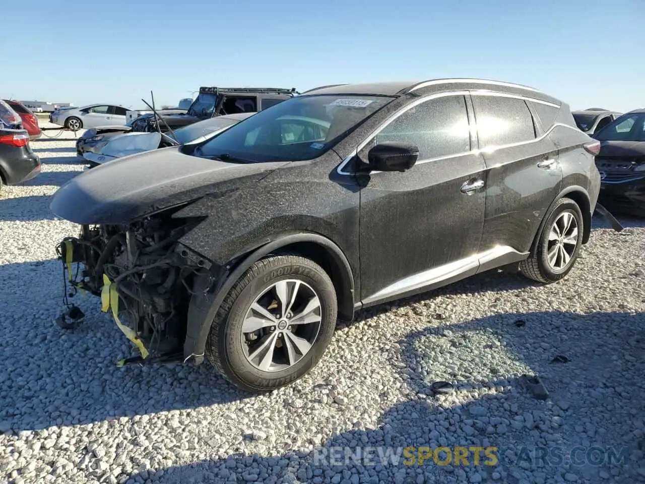 1 Photograph of a damaged car 5N1AZ2MJ5KN141060 NISSAN MURANO 2019