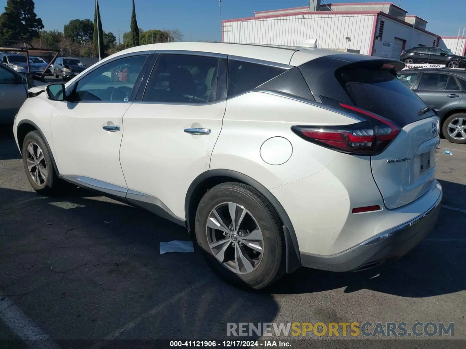 3 Photograph of a damaged car 5N1AZ2MJ5KN161065 NISSAN MURANO 2019