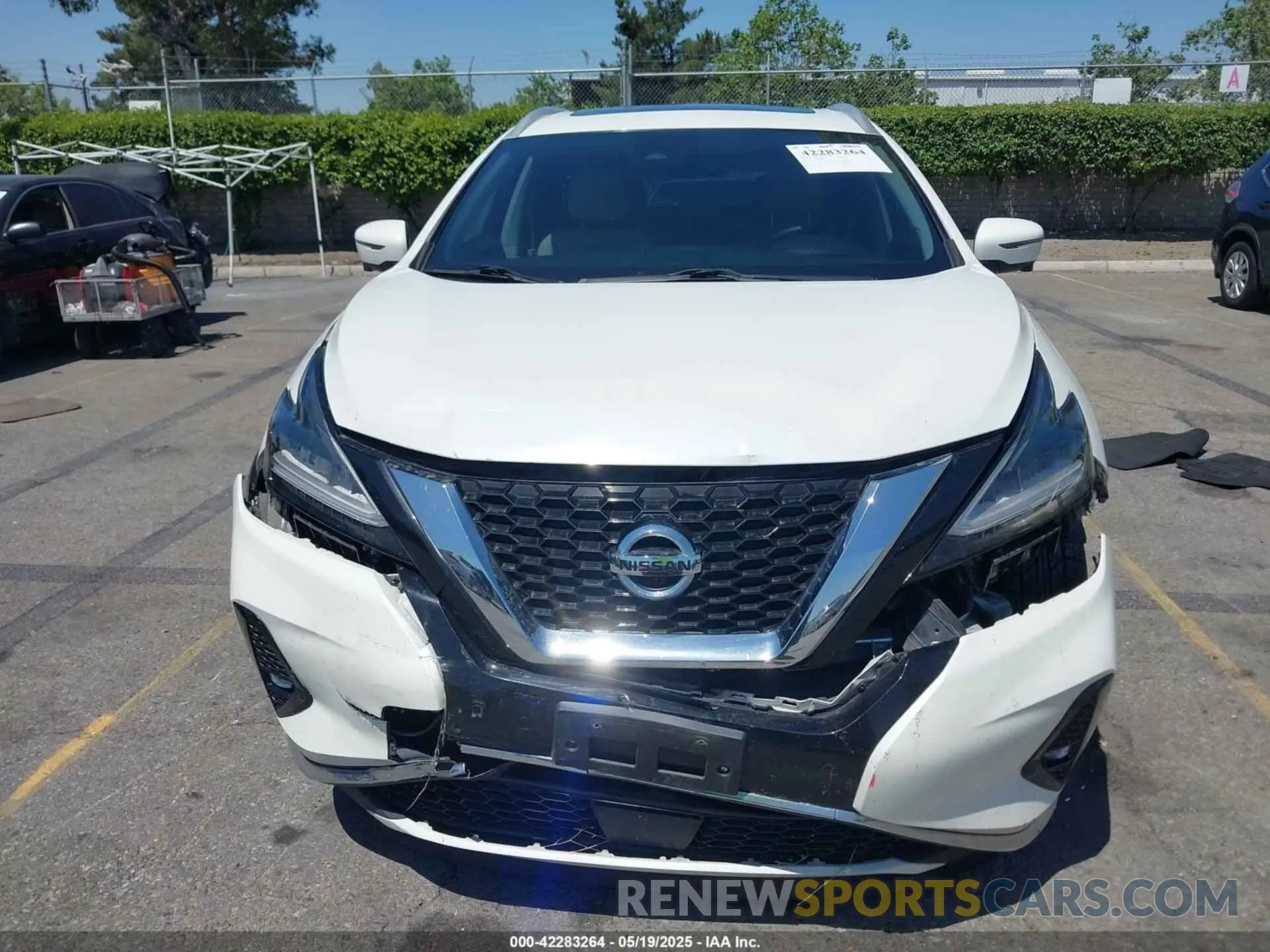 12 Photograph of a damaged car 5N1AZ2MJ5KN162233 NISSAN MURANO 2019