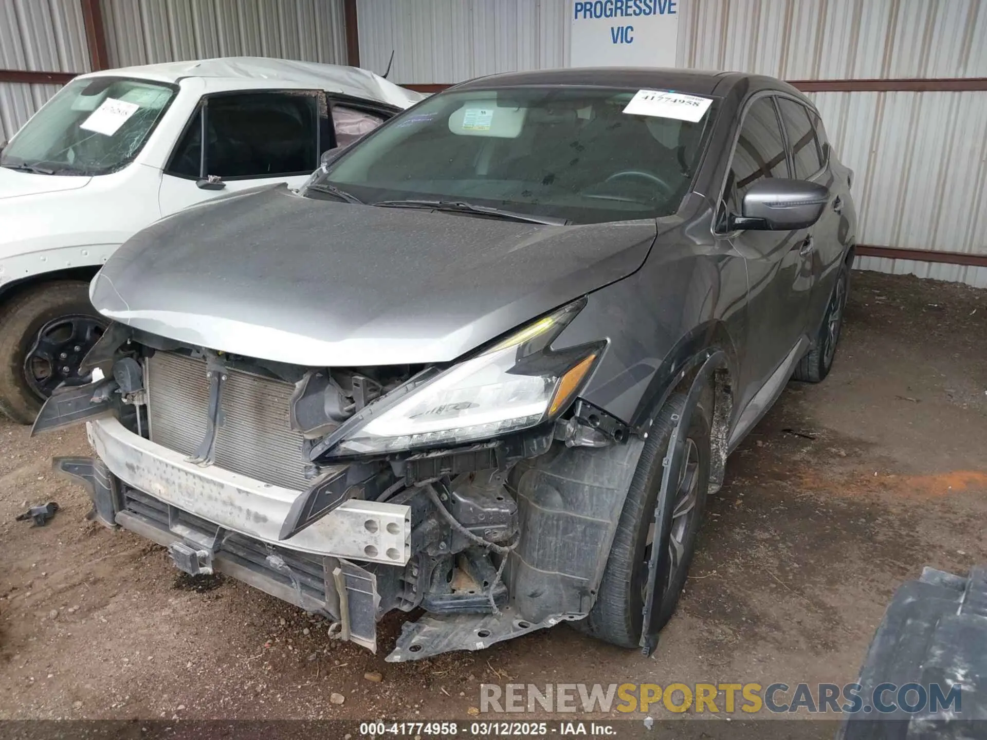 2 Photograph of a damaged car 5N1AZ2MJ5KN163608 NISSAN MURANO 2019
