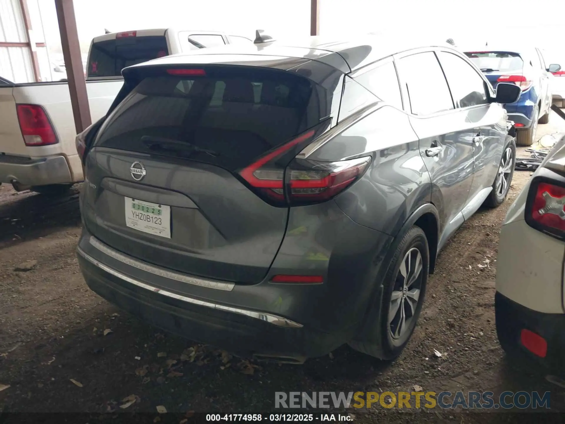 4 Photograph of a damaged car 5N1AZ2MJ5KN163608 NISSAN MURANO 2019