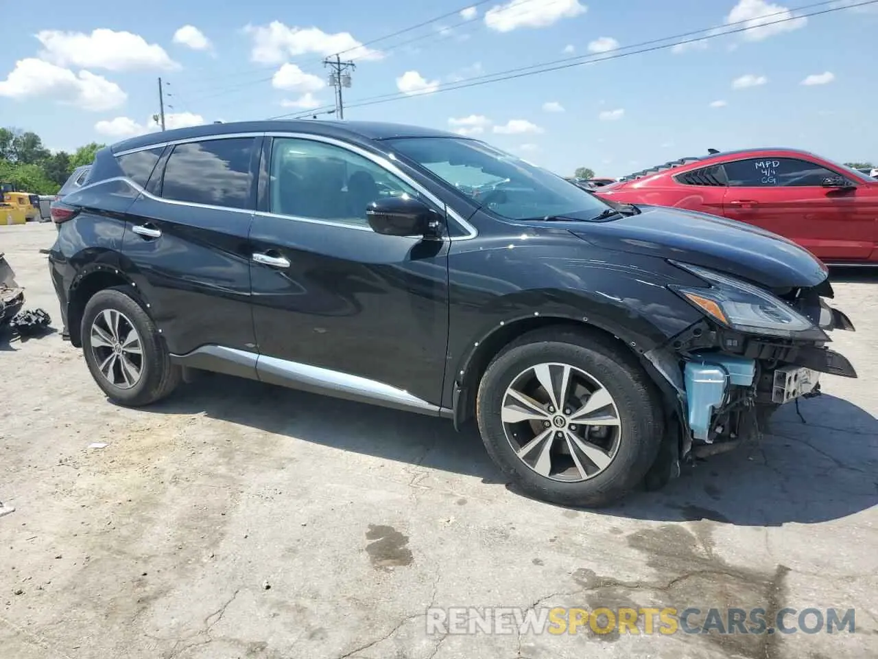 4 Photograph of a damaged car 5N1AZ2MJ6KN119102 NISSAN MURANO 2019