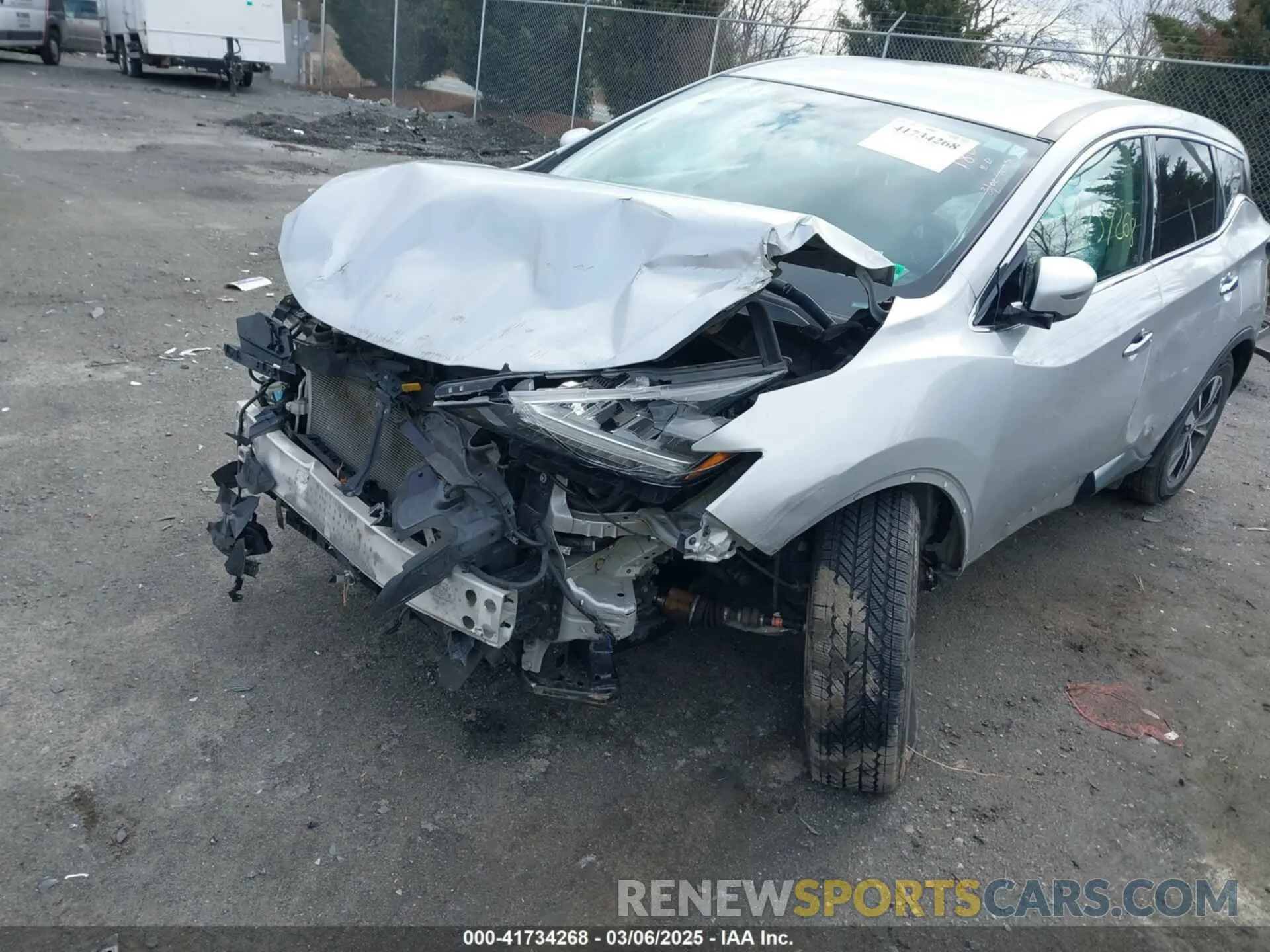 2 Photograph of a damaged car 5N1AZ2MJ6KN127667 NISSAN MURANO 2019