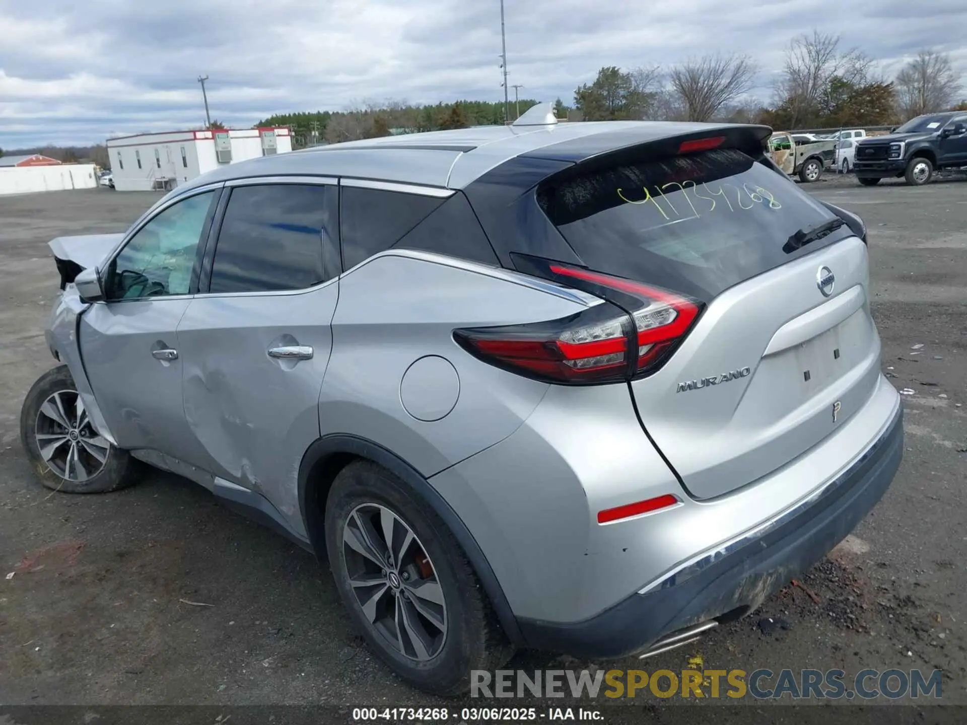 3 Photograph of a damaged car 5N1AZ2MJ6KN127667 NISSAN MURANO 2019