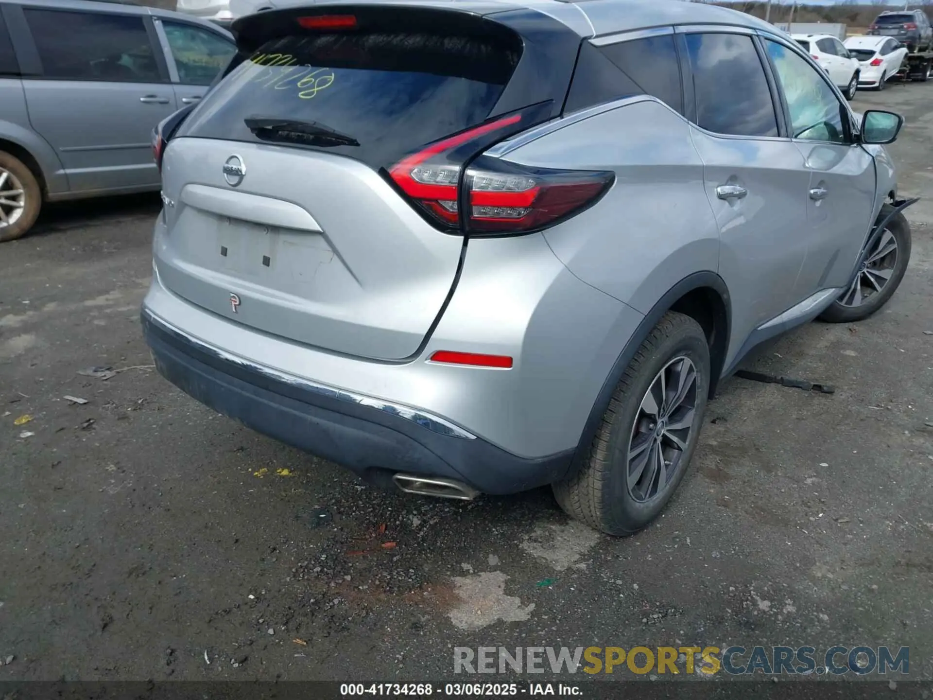 4 Photograph of a damaged car 5N1AZ2MJ6KN127667 NISSAN MURANO 2019