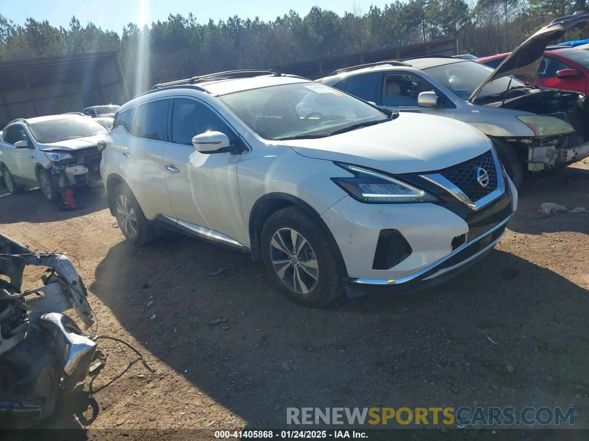1 Photograph of a damaged car 5N1AZ2MJ6KN131766 NISSAN MURANO 2019