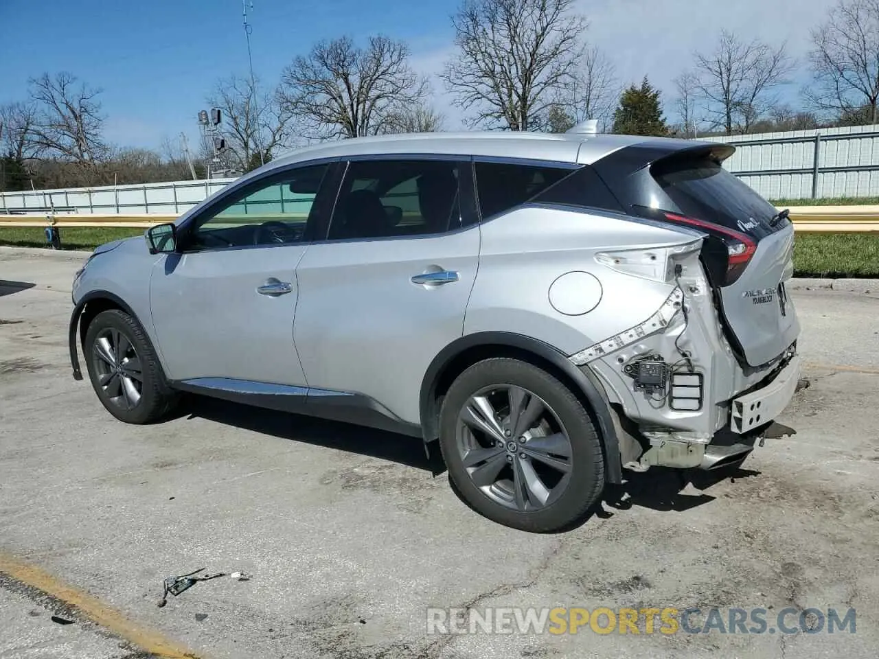 2 Photograph of a damaged car 5N1AZ2MJ6KN158272 NISSAN MURANO 2019