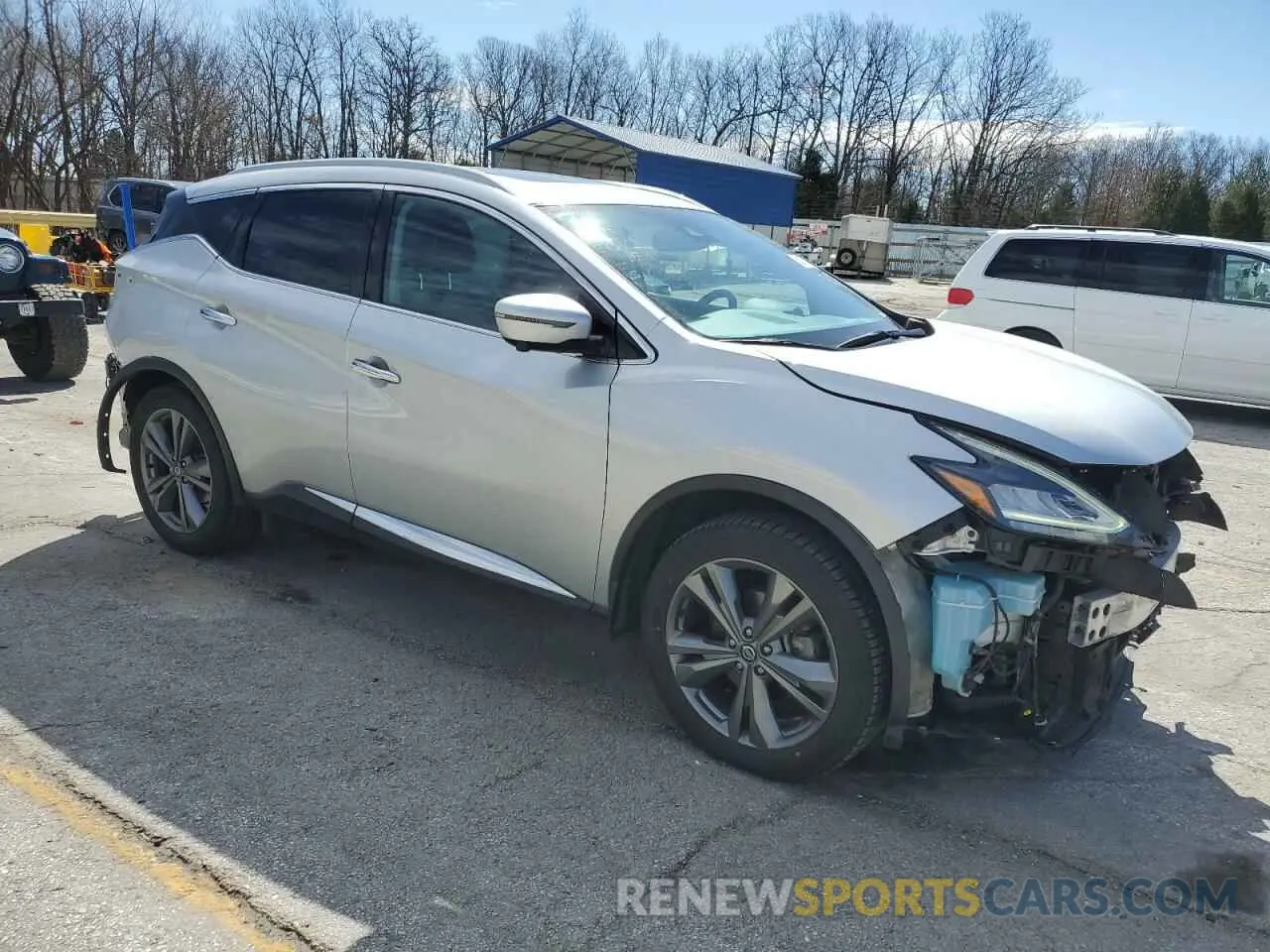 4 Photograph of a damaged car 5N1AZ2MJ6KN158272 NISSAN MURANO 2019