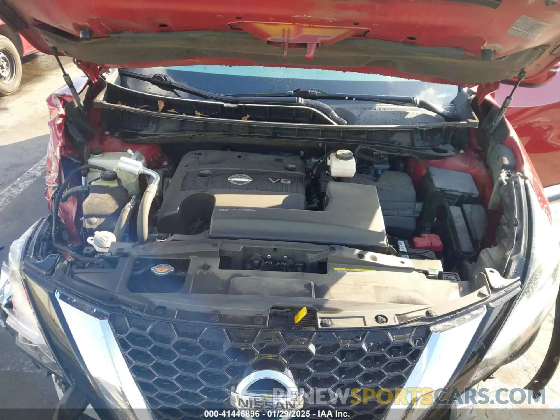 10 Photograph of a damaged car 5N1AZ2MJ6KN160894 NISSAN MURANO 2019