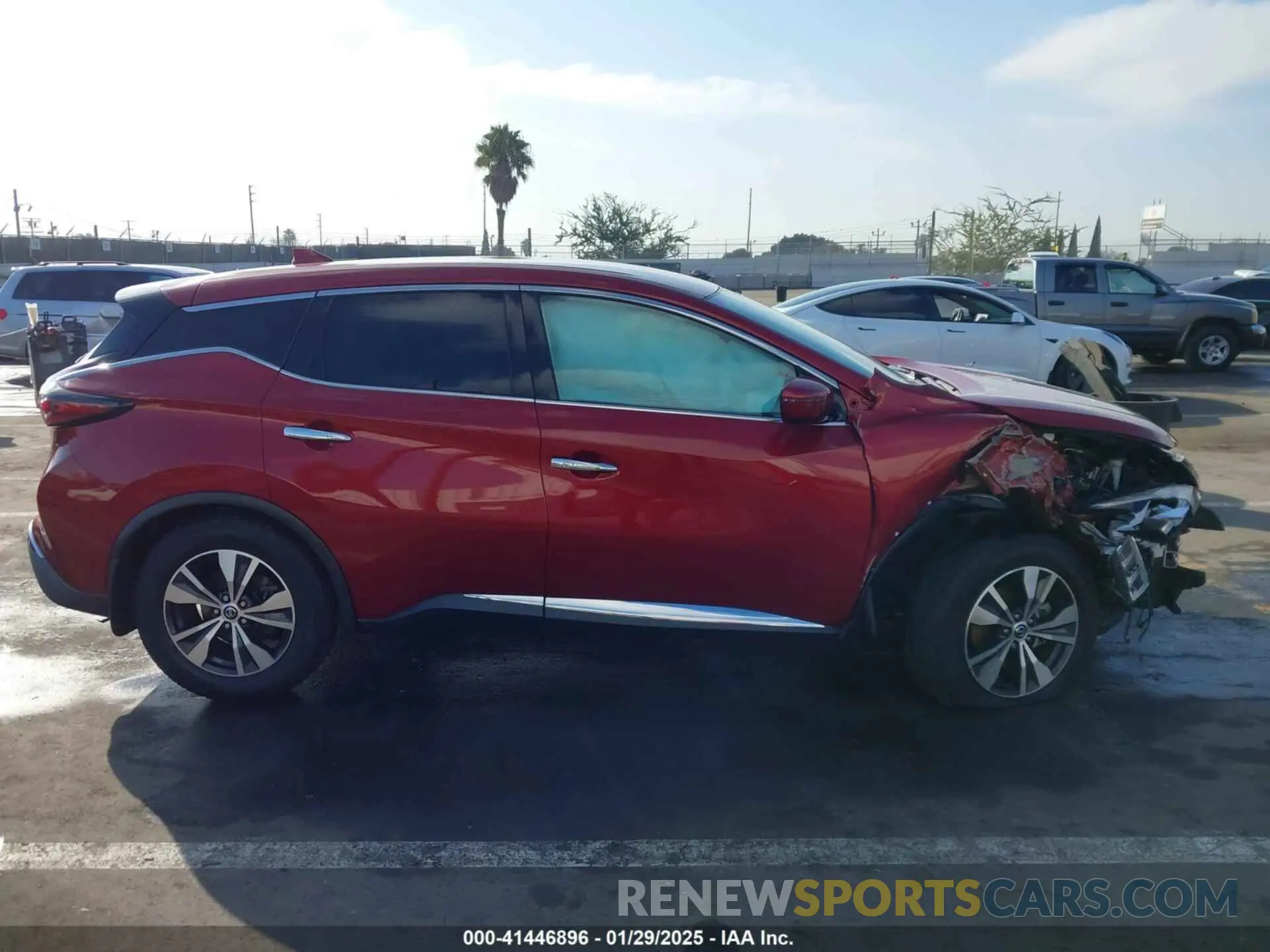 13 Photograph of a damaged car 5N1AZ2MJ6KN160894 NISSAN MURANO 2019