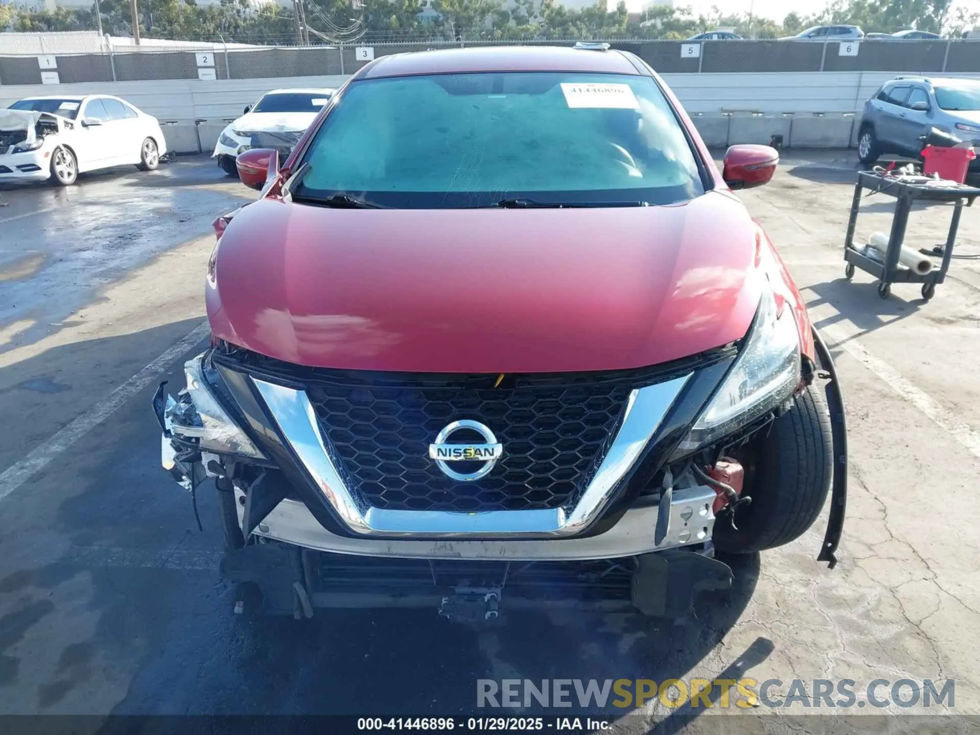 6 Photograph of a damaged car 5N1AZ2MJ6KN160894 NISSAN MURANO 2019