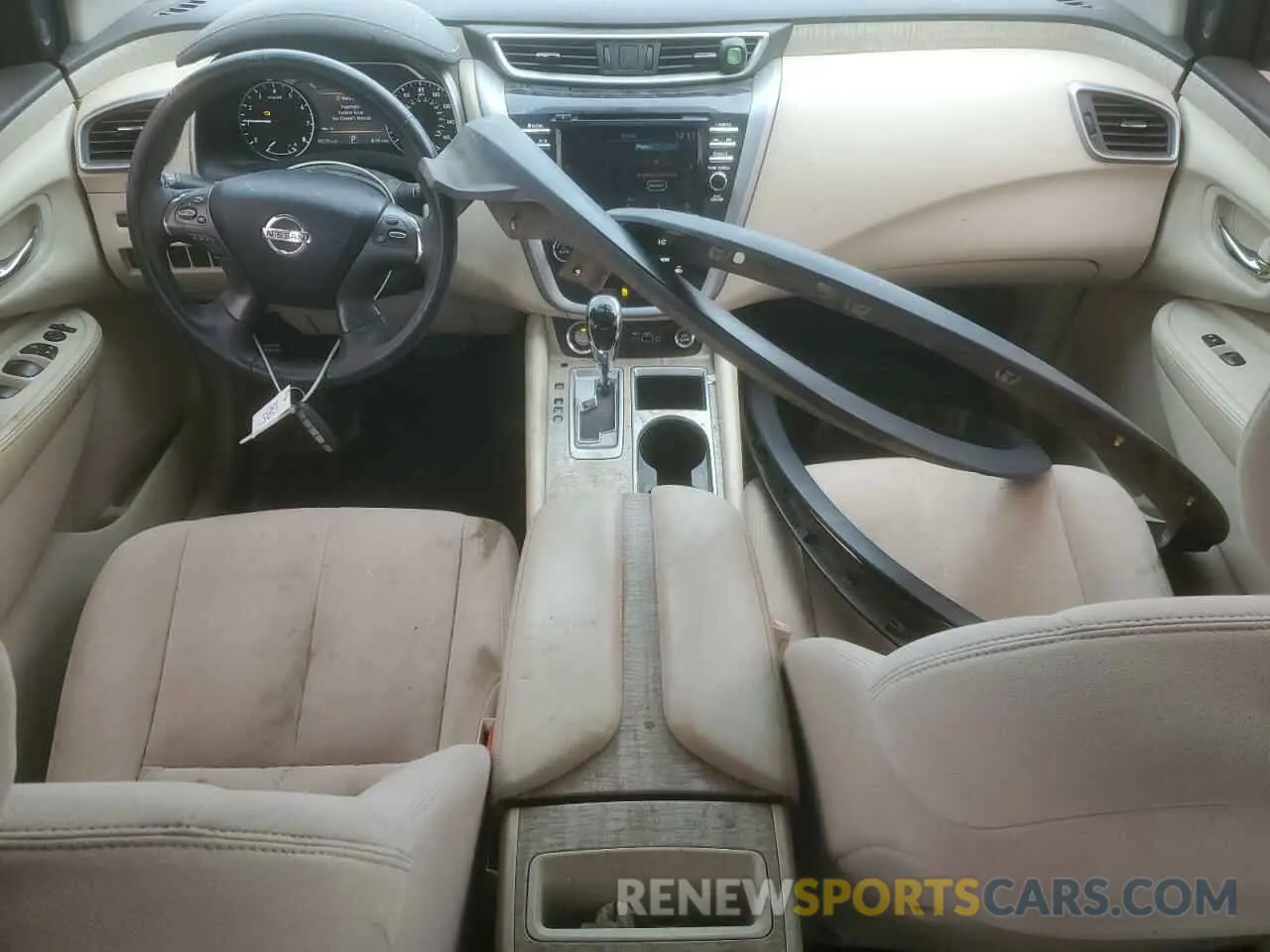 8 Photograph of a damaged car 5N1AZ2MJ6KN163035 NISSAN MURANO 2019