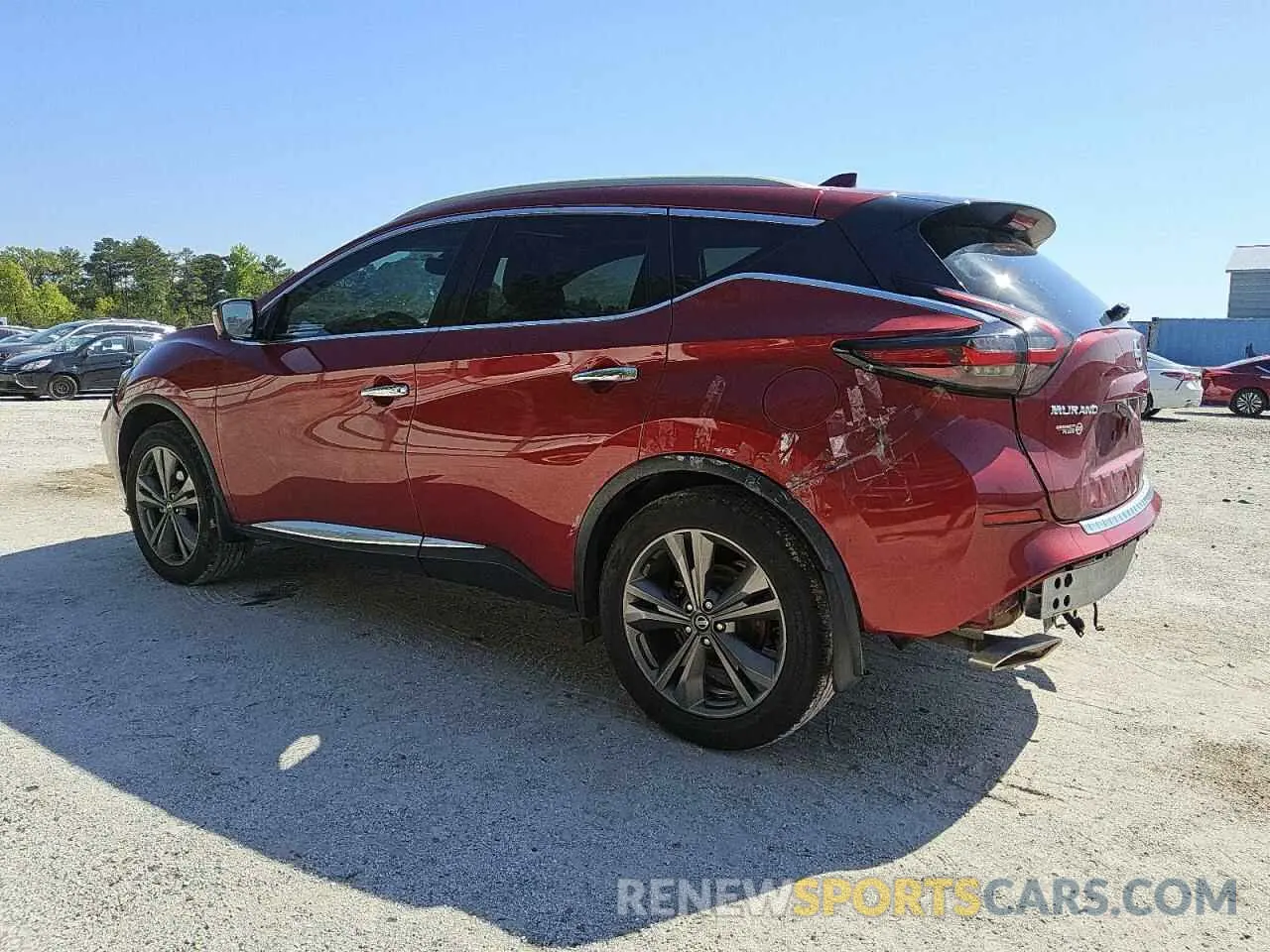 2 Photograph of a damaged car 5N1AZ2MJ7KN144235 NISSAN MURANO 2019