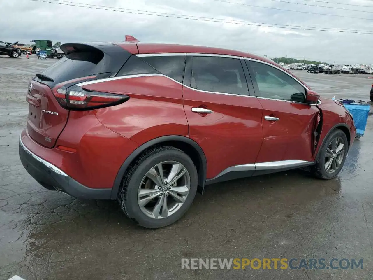 3 Photograph of a damaged car 5N1AZ2MJ8KN101538 NISSAN MURANO 2019