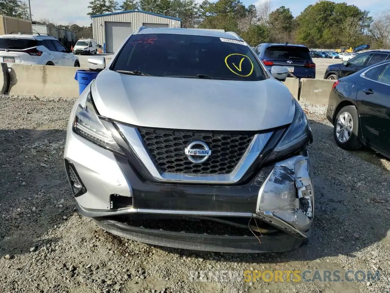 5 Photograph of a damaged car 5N1AZ2MJ8KN105945 NISSAN MURANO 2019