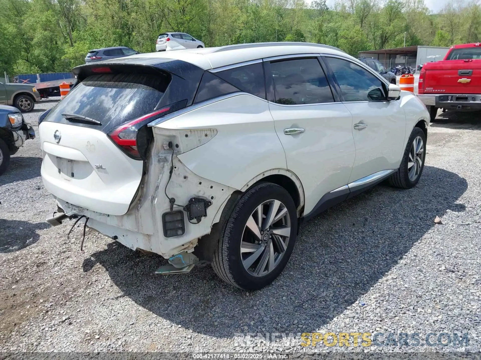 4 Photograph of a damaged car 5N1AZ2MJ8KN118498 NISSAN MURANO 2019