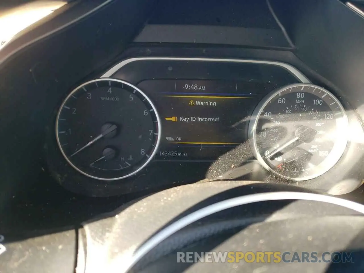 9 Photograph of a damaged car 5N1AZ2MJ8KN127296 NISSAN MURANO 2019