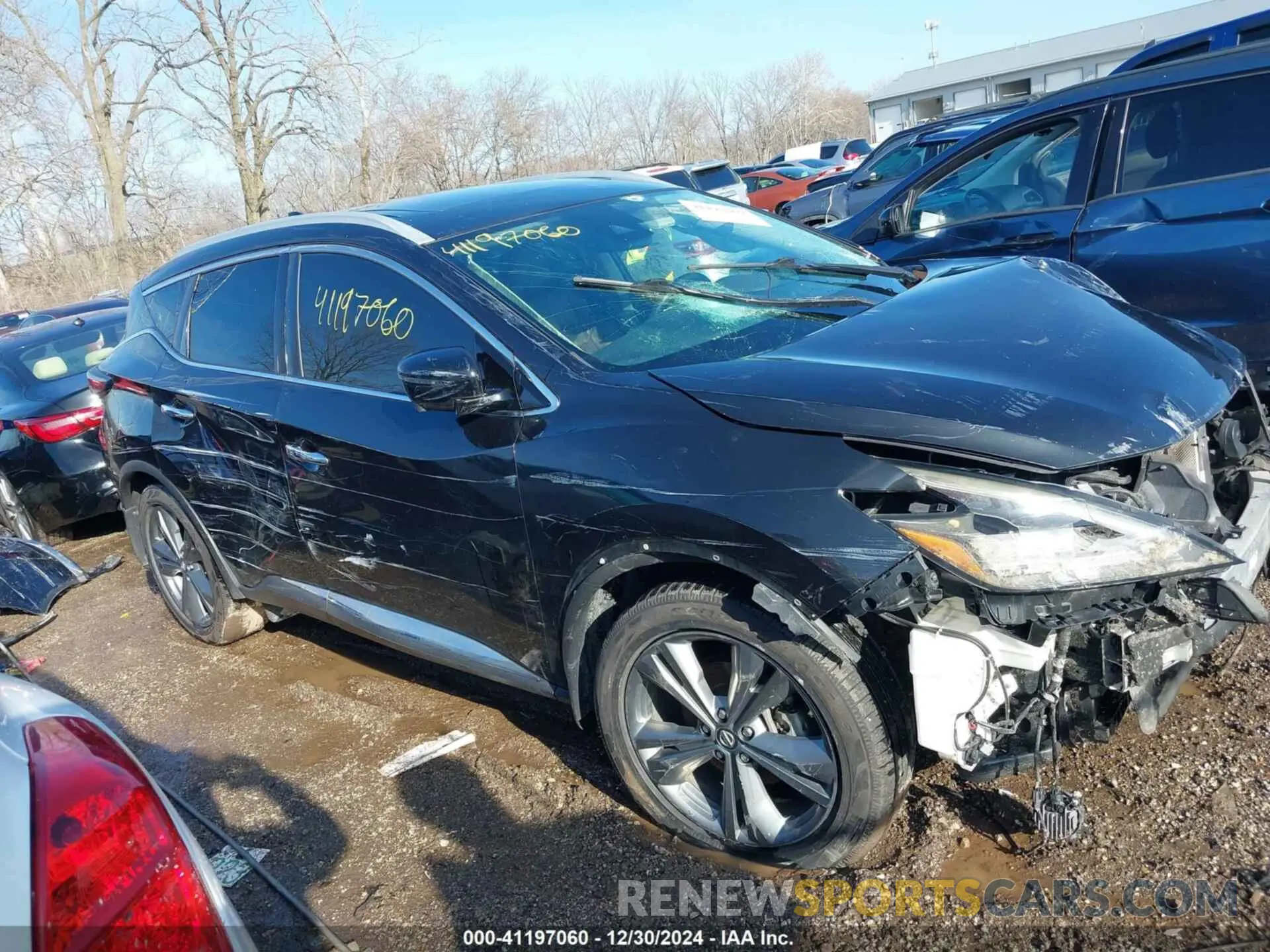 1 Photograph of a damaged car 5N1AZ2MJ8KN132059 NISSAN MURANO 2019