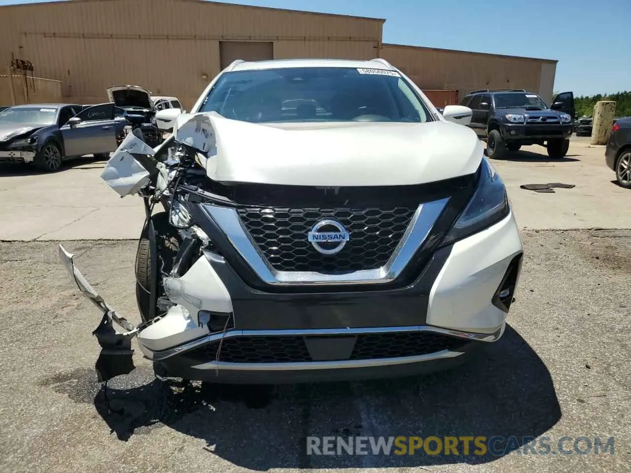 5 Photograph of a damaged car 5N1AZ2MJ8KN139495 NISSAN MURANO 2019