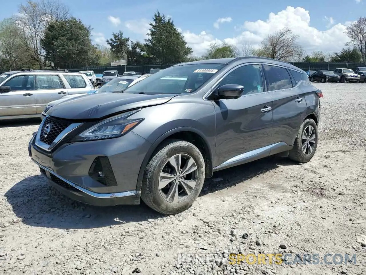 1 Photograph of a damaged car 5N1AZ2MJ9KN122219 NISSAN MURANO 2019