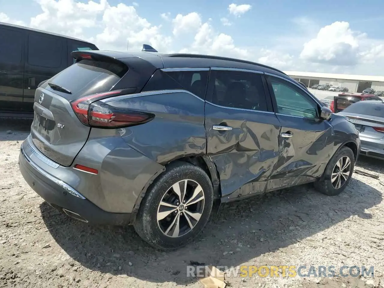 3 Photograph of a damaged car 5N1AZ2MJ9KN122219 NISSAN MURANO 2019