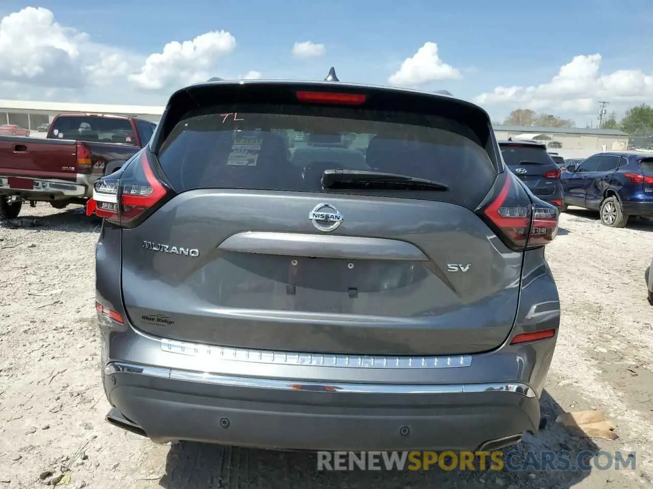 6 Photograph of a damaged car 5N1AZ2MJ9KN122219 NISSAN MURANO 2019