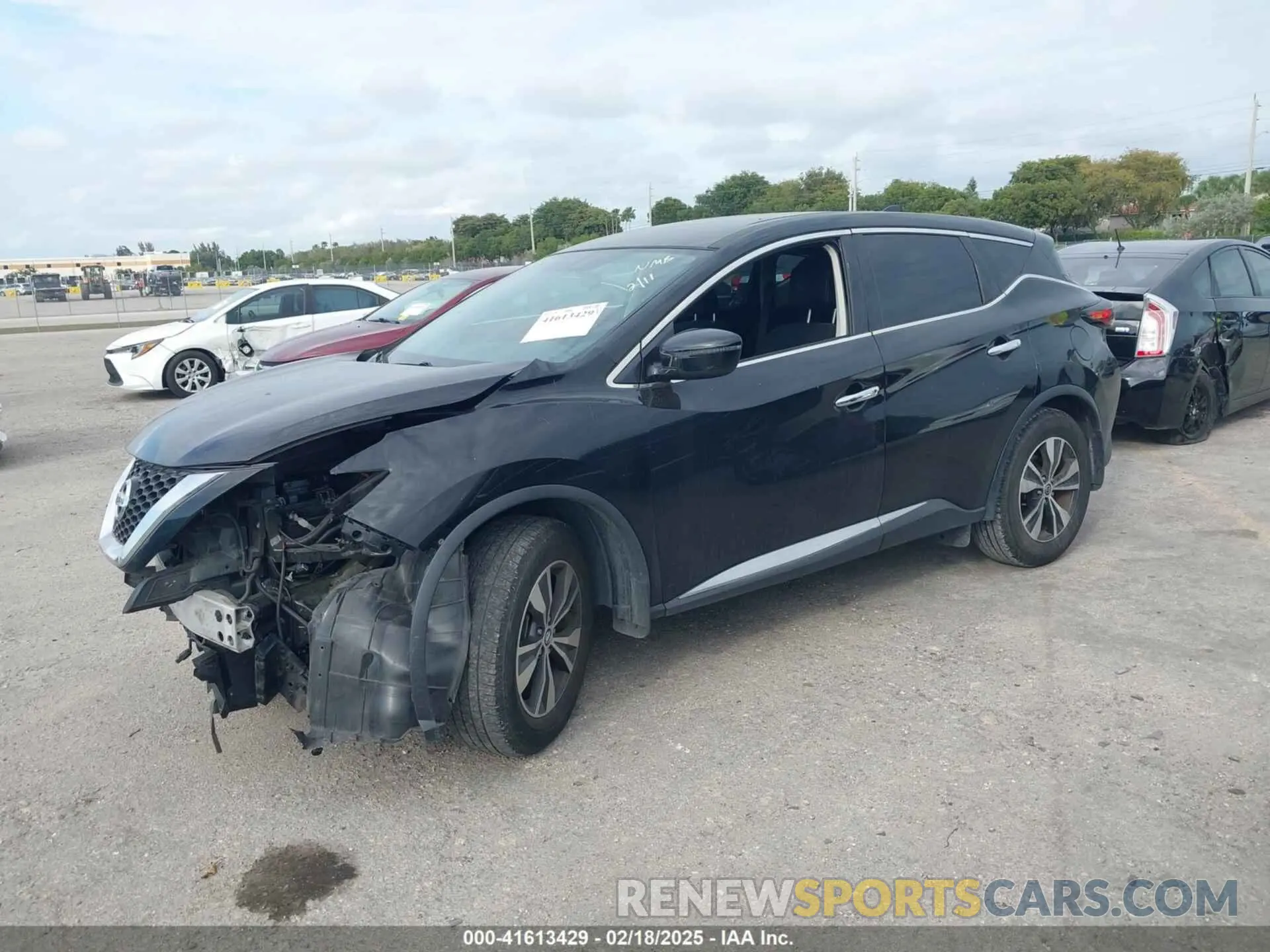 2 Photograph of a damaged car 5N1AZ2MJ9KN164258 NISSAN MURANO 2019