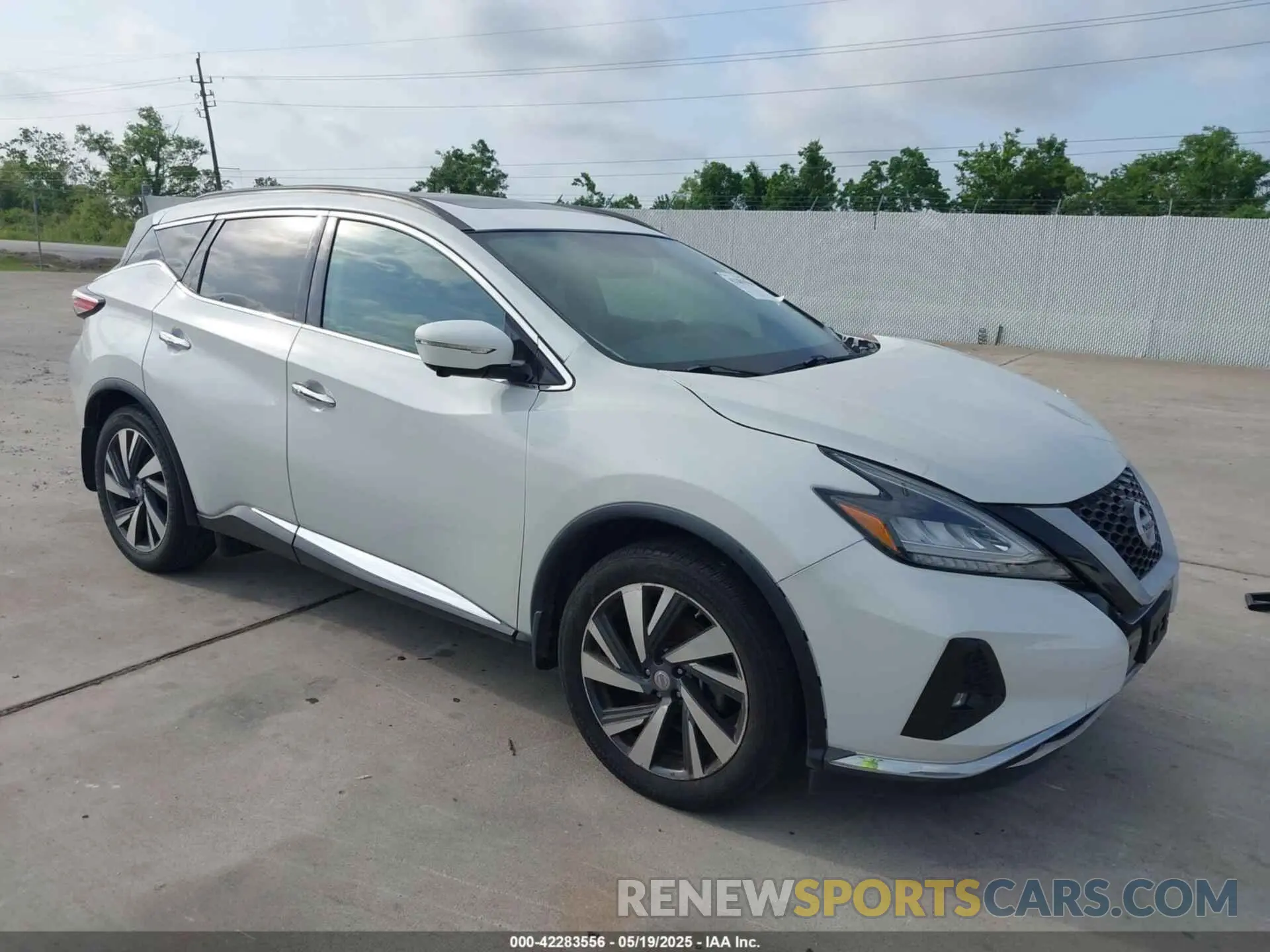1 Photograph of a damaged car 5N1AZ2MJXKN111052 NISSAN MURANO 2019