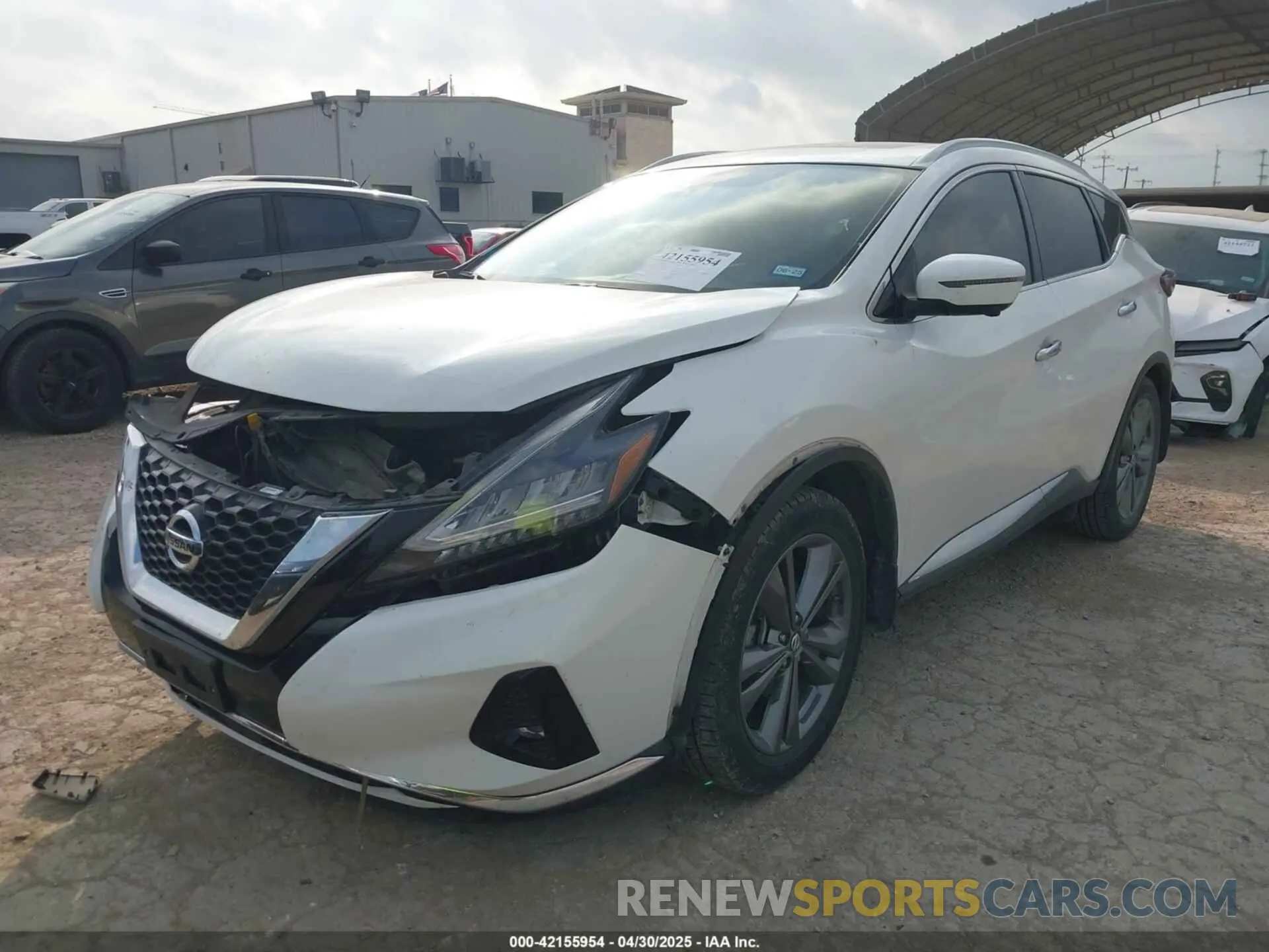 2 Photograph of a damaged car 5N1AZ2MJXKN117353 NISSAN MURANO 2019