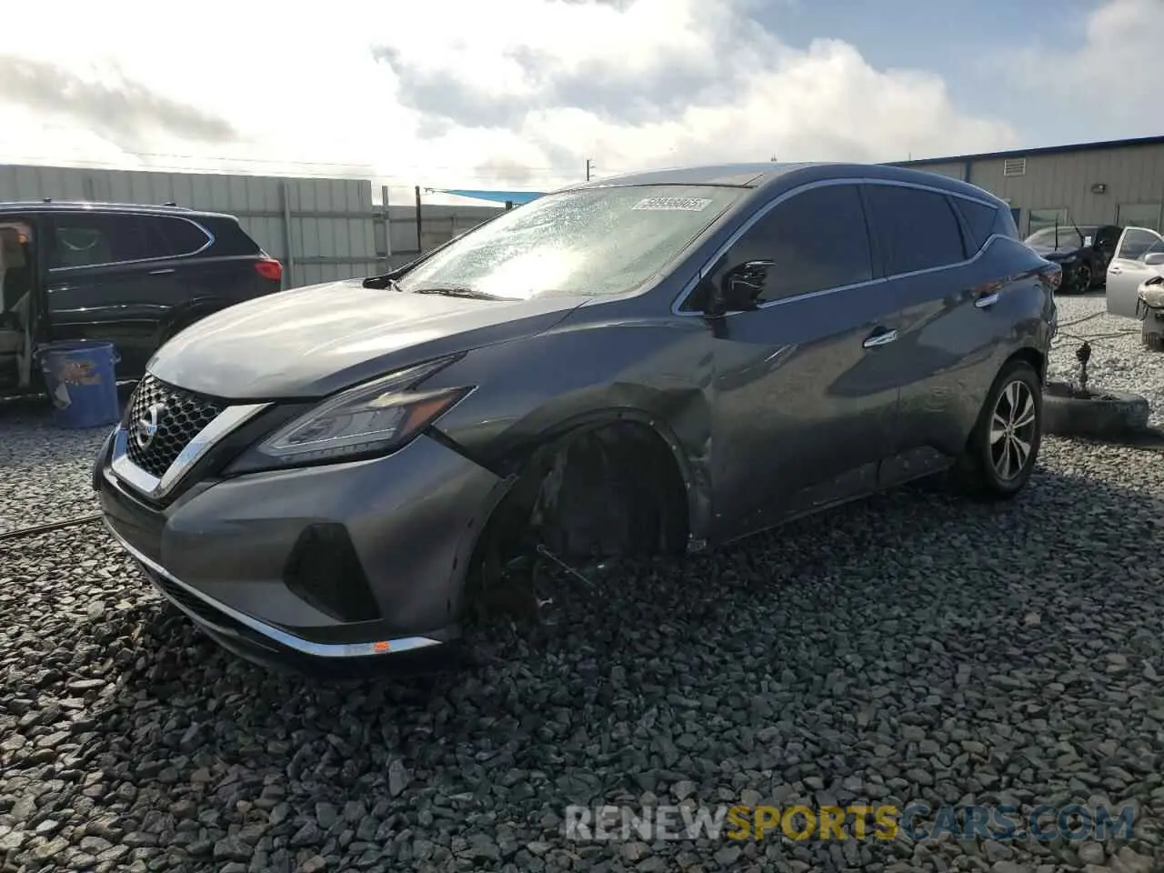 1 Photograph of a damaged car 5N1AZ2MJXKN153544 NISSAN MURANO 2019