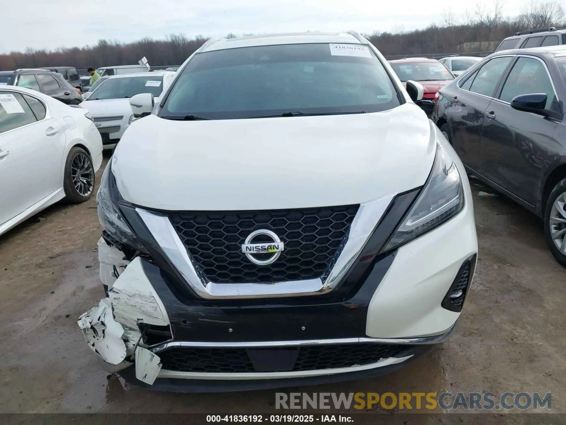 12 Photograph of a damaged car 5N1AZ2MS0KN111800 NISSAN MURANO 2019