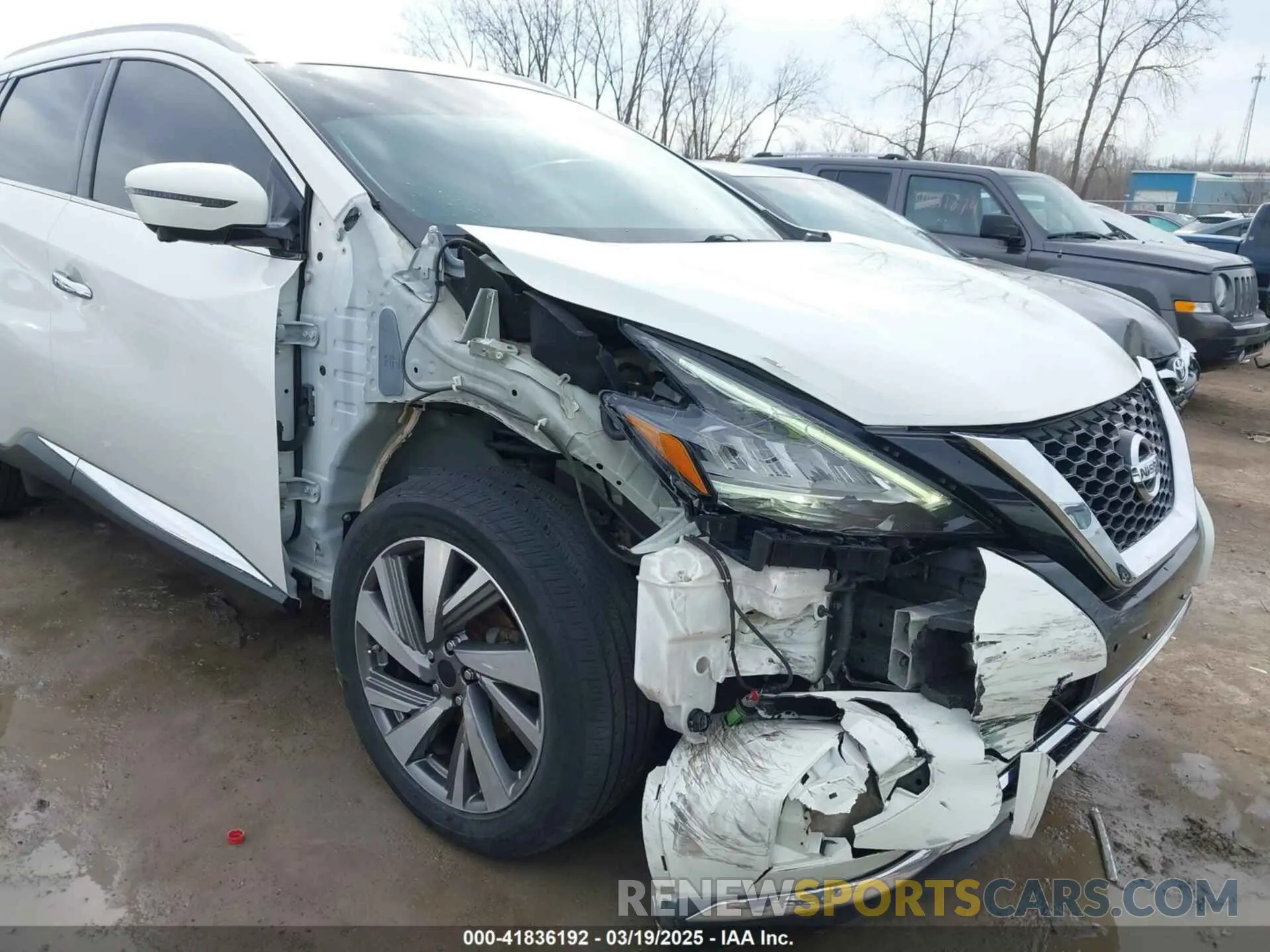 6 Photograph of a damaged car 5N1AZ2MS0KN111800 NISSAN MURANO 2019