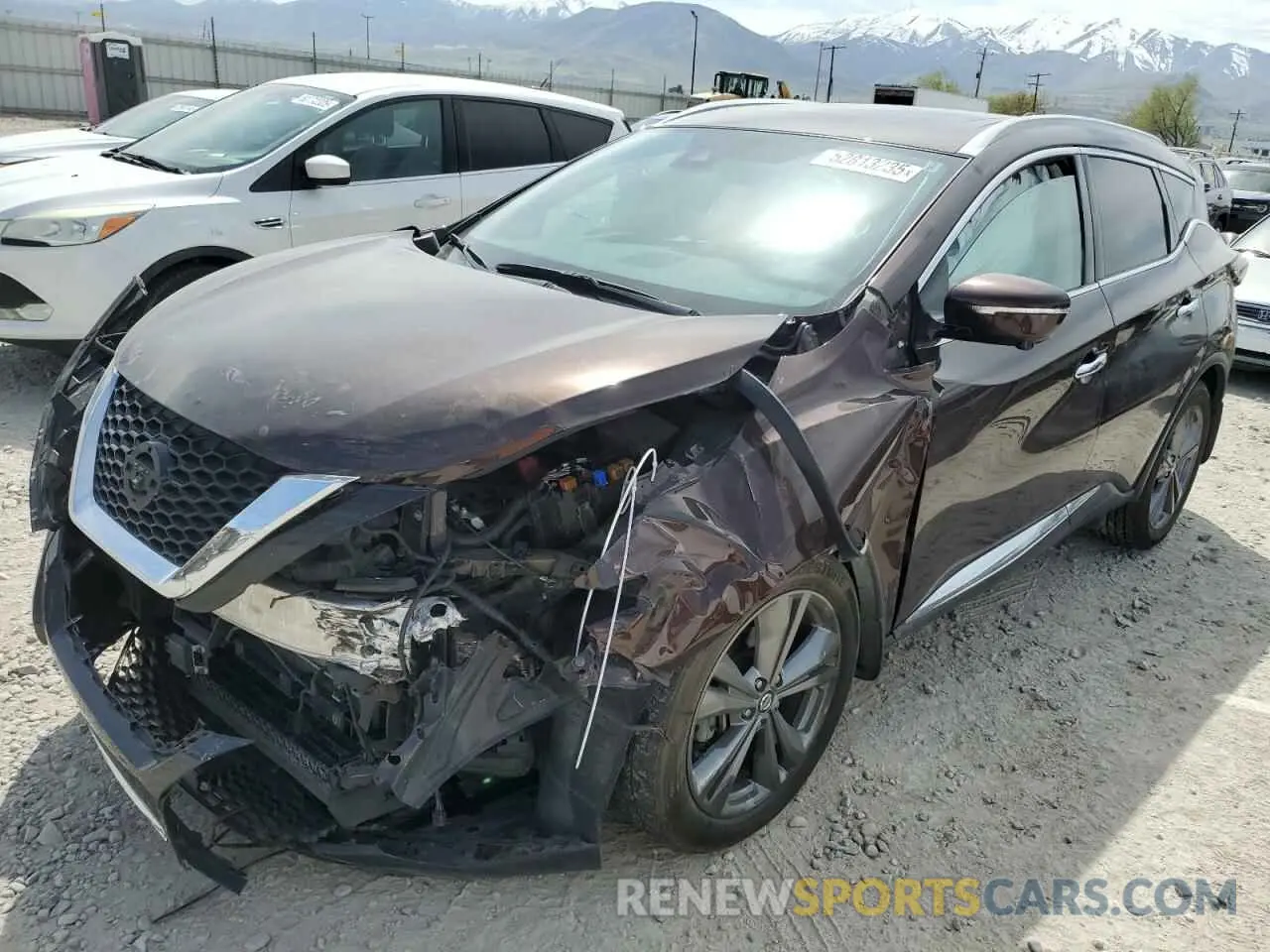 1 Photograph of a damaged car 5N1AZ2MS0KN140035 NISSAN MURANO 2019