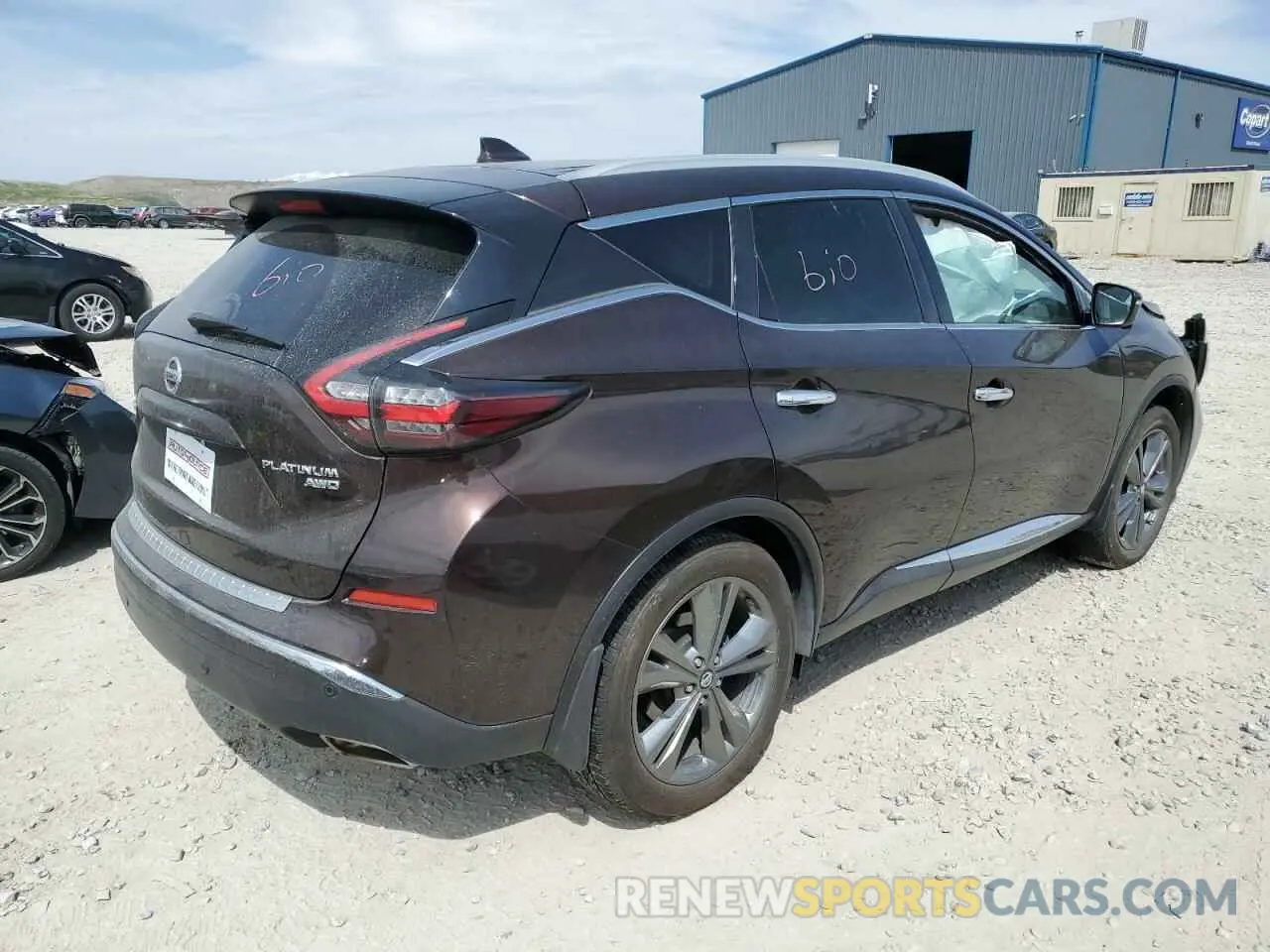 3 Photograph of a damaged car 5N1AZ2MS0KN140035 NISSAN MURANO 2019